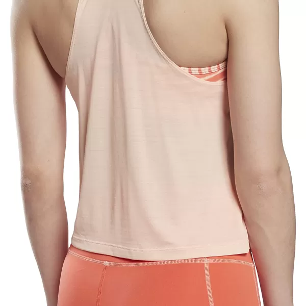 imageCore 10 by Reebok Womens ACTIVChill Racerback TankAura Orange