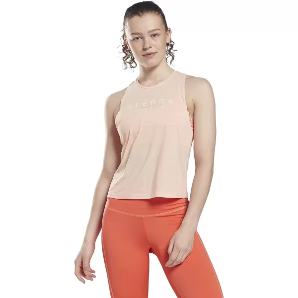 imageCore 10 by Reebok Womens ACTIVChill Racerback TankAura Orange
