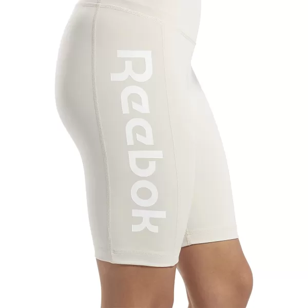 imageCore 10 by Reebok Womens Big Logo Bike ShortsStucco