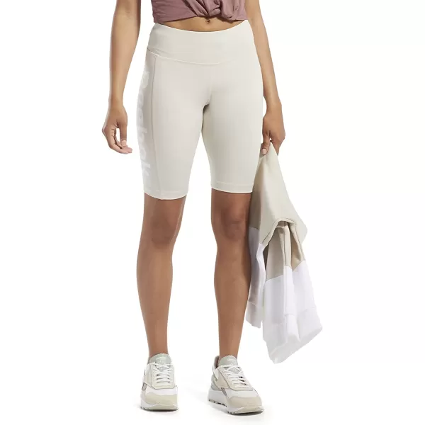 imageCore 10 by Reebok Womens Big Logo Bike ShortsStucco