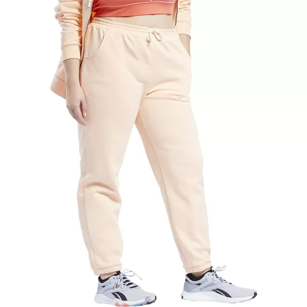 imageCore 10 by Reebok Womens RelaxedFit Adjustable Fleece Jogger SweatpantsAura Orange