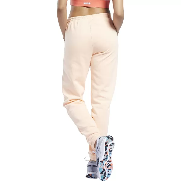 imageCore 10 by Reebok Womens RelaxedFit Adjustable Fleece Jogger SweatpantsAura Orange