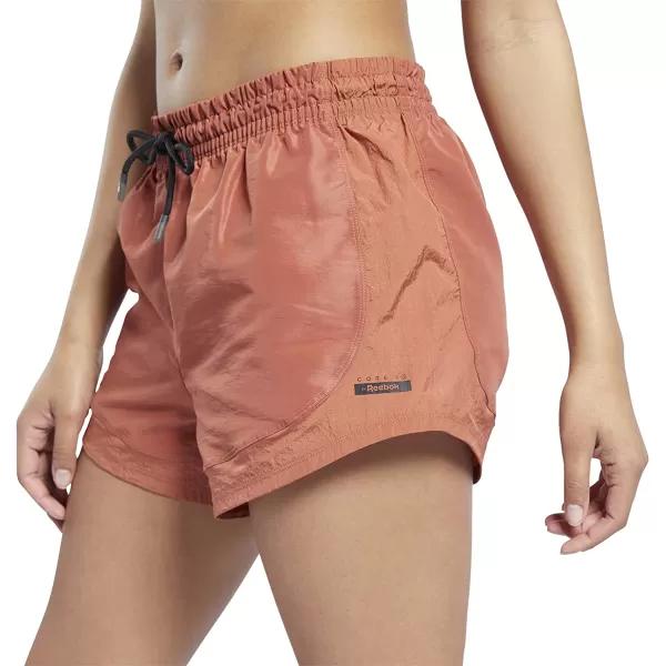 imageCore 10 by Reebok Womens Shiny Woven ShortsBaked Earth