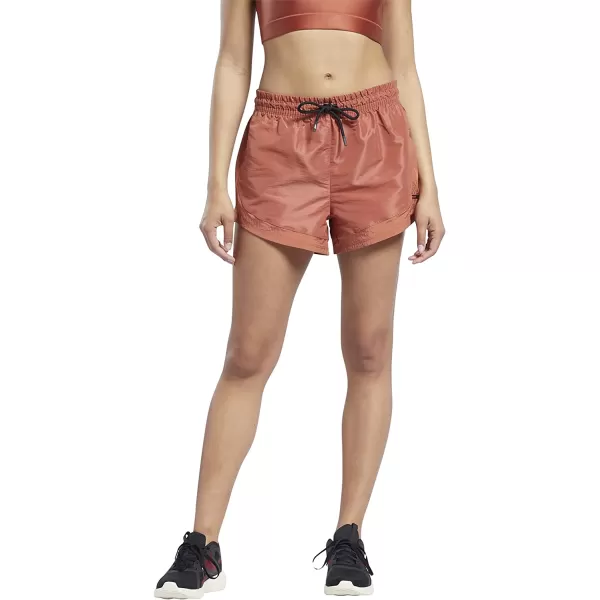 imageCore 10 by Reebok Womens Shiny Woven ShortsBaked Earth