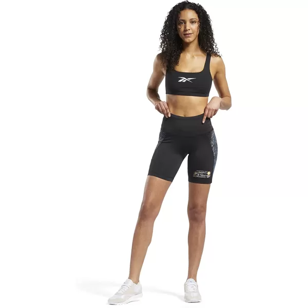 imageJurassic WorldInspired Reebok Womens Active Bike Shorts in Black