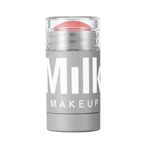 imageMilk Makeup Lip and Cheek Tint  Pigmented Cream Stick  Natural Vegan Formula  021 Oz WERK  Dusty RoseDASH  Light Pink