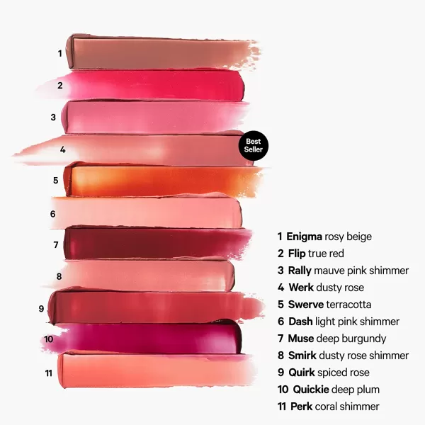 imageMilk Makeup Lip and Cheek Tint  Pigmented Cream Stick  Natural Vegan Formula  021 Oz WERK  Dusty RoseENIGMA  Rosy Beige