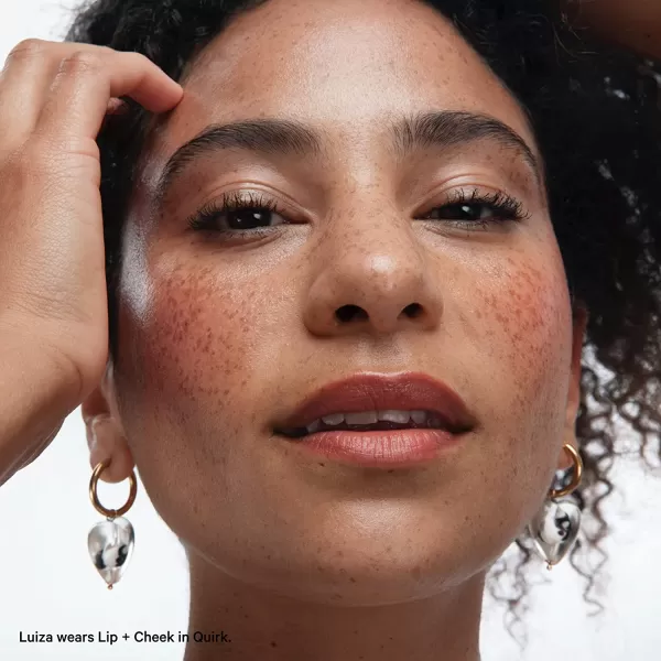 imageMilk Makeup Lip and Cheek Tint  Pigmented Cream Stick  Natural Vegan Formula  021 Oz WERK  Dusty RoseQUIRK  Spiced Rose