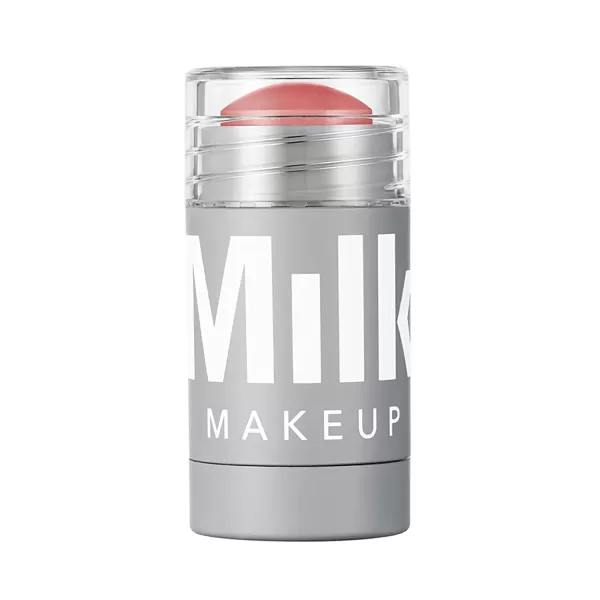 imageMilk Makeup Lip and Cheek Tint  Pigmented Cream Stick  Natural Vegan Formula  021 Oz WERK  Dusty RoseWERK  Dusty Rose