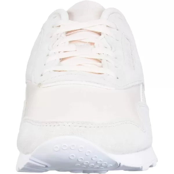 imagePale Pink and White Reebok Womens Classic Nylon Casual Shoes