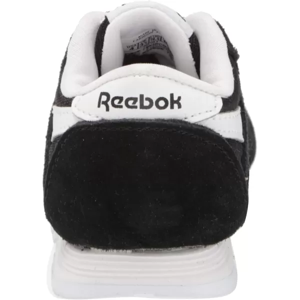 imageReebok Baby Boys Classic Nylon Sneaker BlackWhite 10 InfantReebok Baby Boys Classic Nylon Sneaker BlackWhite 10 Infant