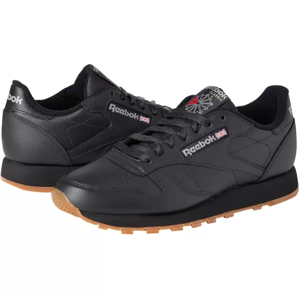 imageReebok Classic Leather BlackBlack Mens Shoes 116Black