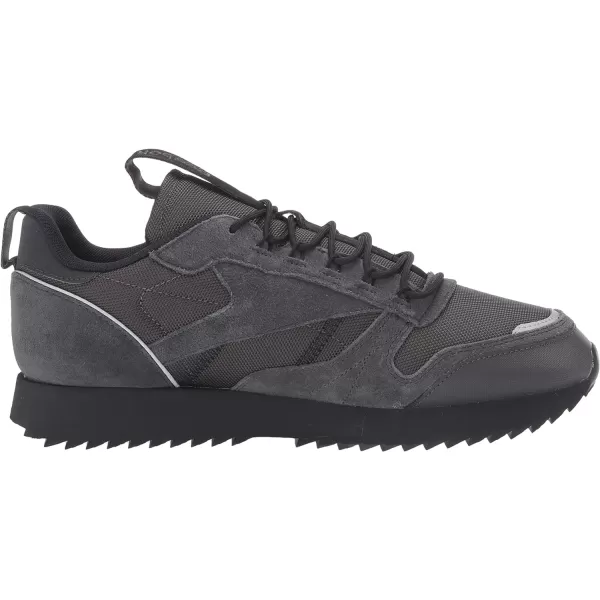imageReebok Classic Leather BlackBlack Mens Shoes 116GreyBlackPanton