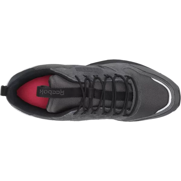 imageReebok Classic Leather BlackBlack Mens Shoes 116GreyBlackPanton