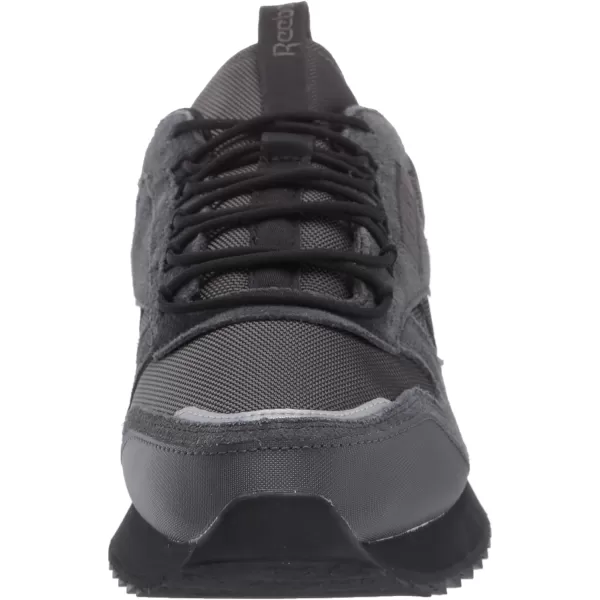 imageReebok Classic Leather BlackBlack Mens Shoes 116GreyBlackPanton