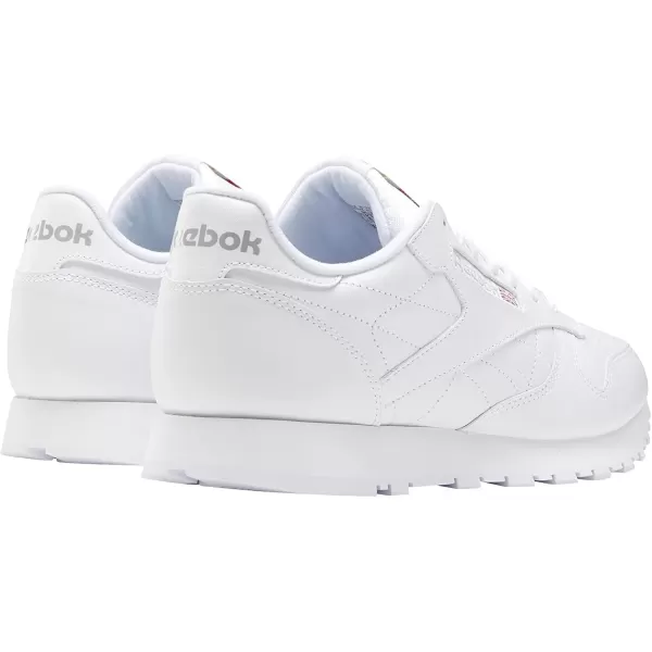 imageReebok Classic Leather BlackBlack Mens Shoes 116UswhiteWhiteLt Grey