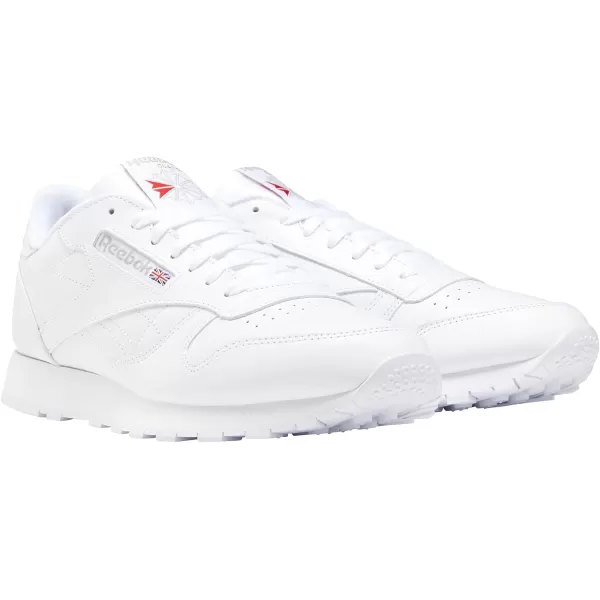 imageReebok Classic Leather BlackBlack Mens Shoes 116UswhiteWhiteLt Grey