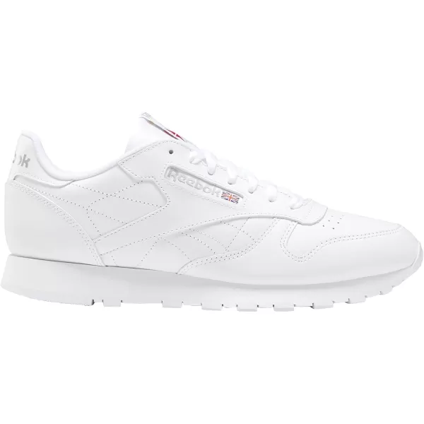 imageReebok Classic Leather BlackBlack Mens Shoes 116UswhiteWhiteLt Grey