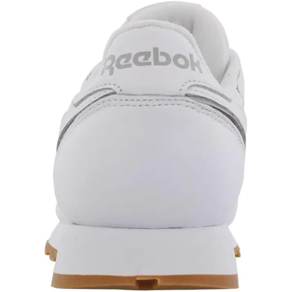 imageReebok Classic Leather Sneaker  Unisex  Adult  BlackPure Grey
