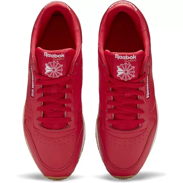 imageReebok Classic Leather Sneaker  Unisex  Vector RedFtwr WhiteReebok Rubber Gum03