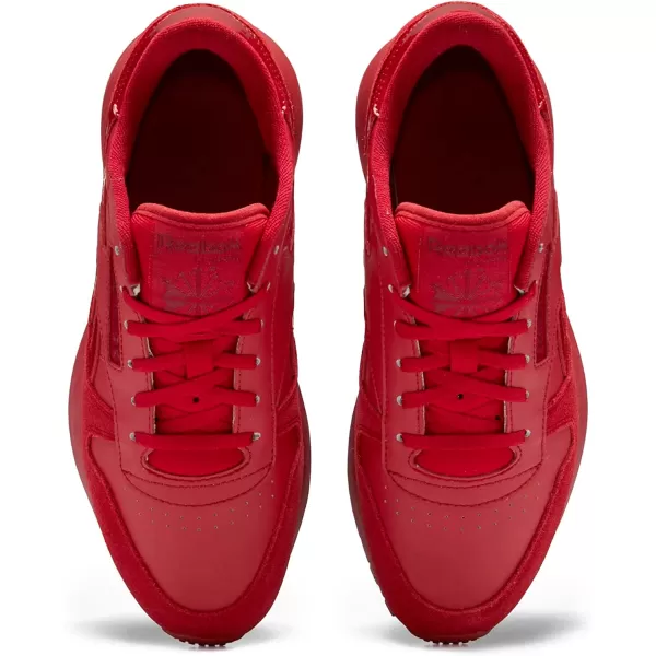 imageReebok Classic Leather Sneaker  Womens Flash RedFlash RedClassic Burgundy