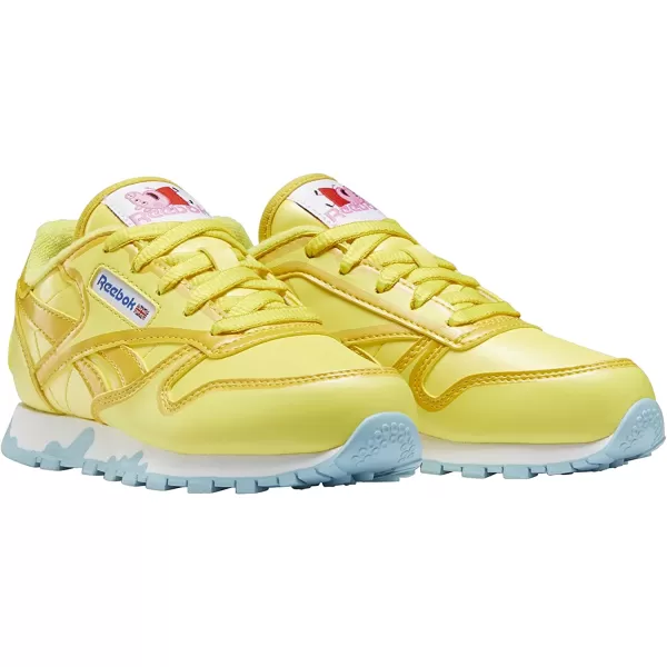 imageReebok Classic Leather Sneaker Power YellowForage GreenBrave Blue