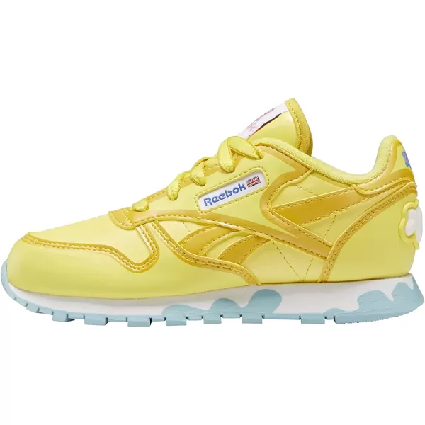 imageReebok Classic Leather Sneaker Power YellowForage GreenBrave Blue
