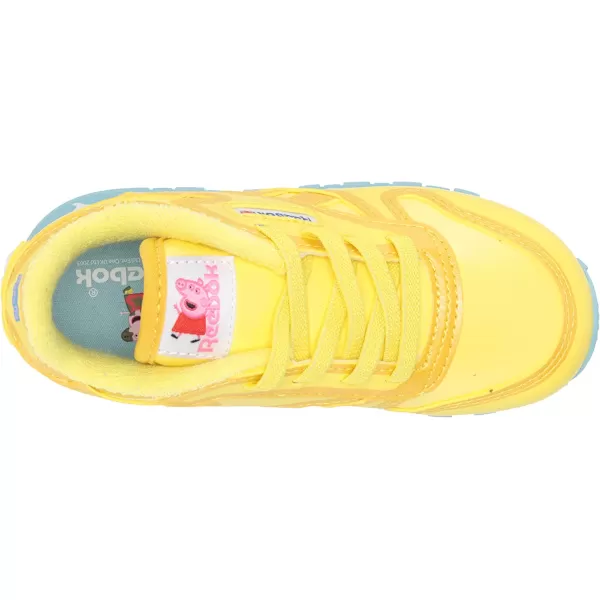 imageReebok Classic Leather Sneaker Power YellowForage GreenBrave Blue