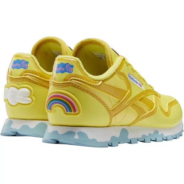 imageReebok Classic Leather Sneaker Power YellowForage GreenBrave Blue