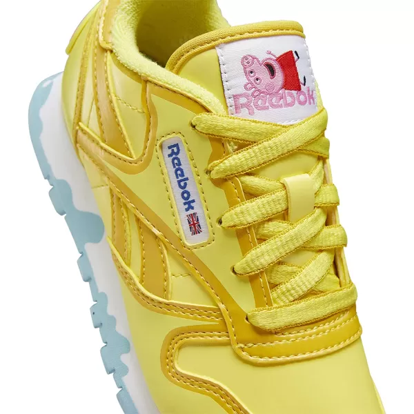 imageReebok Classic Leather Sneaker Power YellowForage GreenBrave Blue