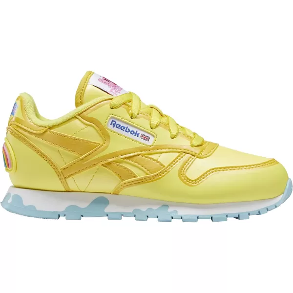 imageReebok Classic Leather Sneaker Power YellowForage GreenBrave Blue