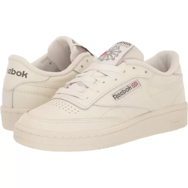 imageReebok Club C 85 Vintage Unisex SneakersChalkChalkHunter Green