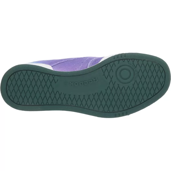 imageReebok Club C 85 Vintage Unisex SneakersHint MintForest GreenSolar Purple