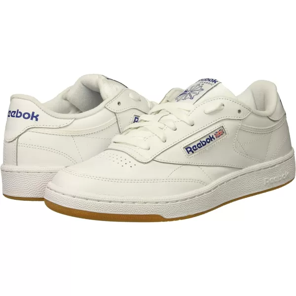 imageReebok Club C 85 Vintage Unisex SneakersIntWhiteRoyalGum