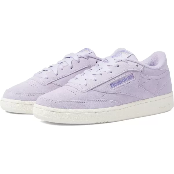 imageReebok Club C 85 Vintage Unisex SneakersPuroasCozy PurpleChalk