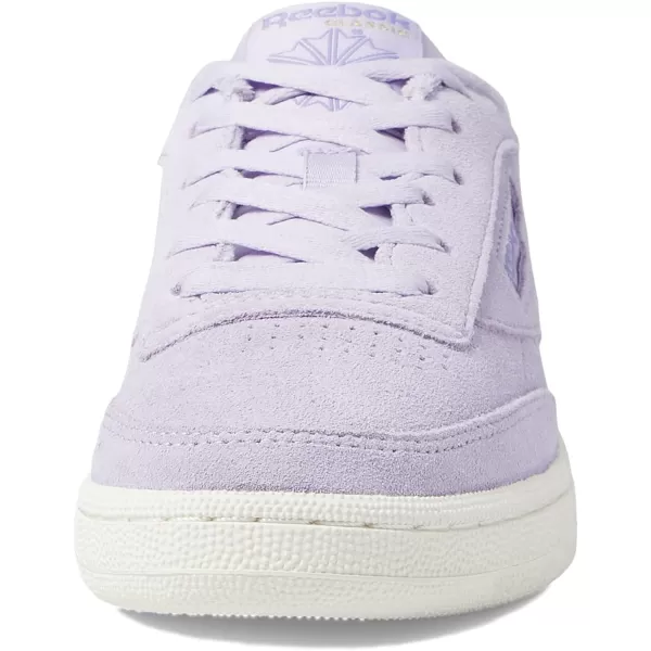 imageReebok Club C 85 Vintage Unisex SneakersPuroasCozy PurpleChalk