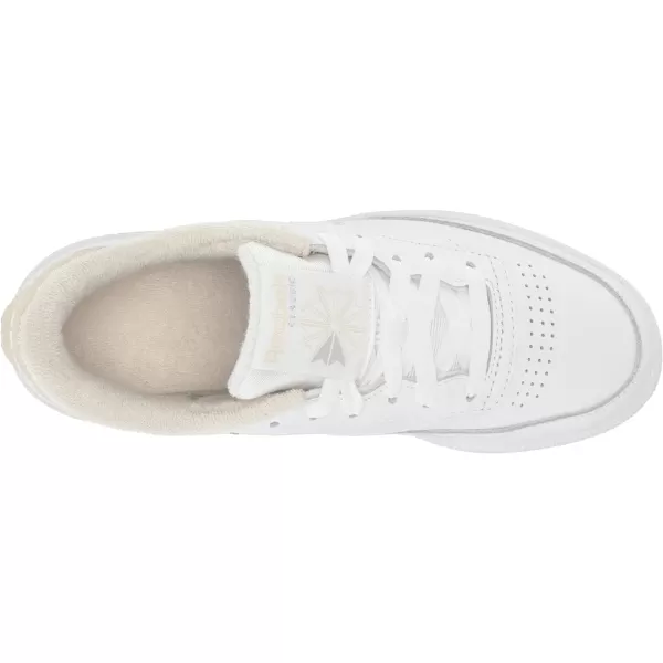 imageReebok Club C 85 Vintage Unisex SneakersWhiteAlabasterPure Grey