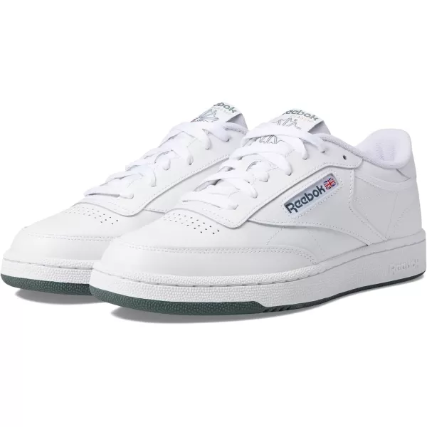 imageReebok Club C 85 Vintage Unisex SneakersWhiteChalk Green