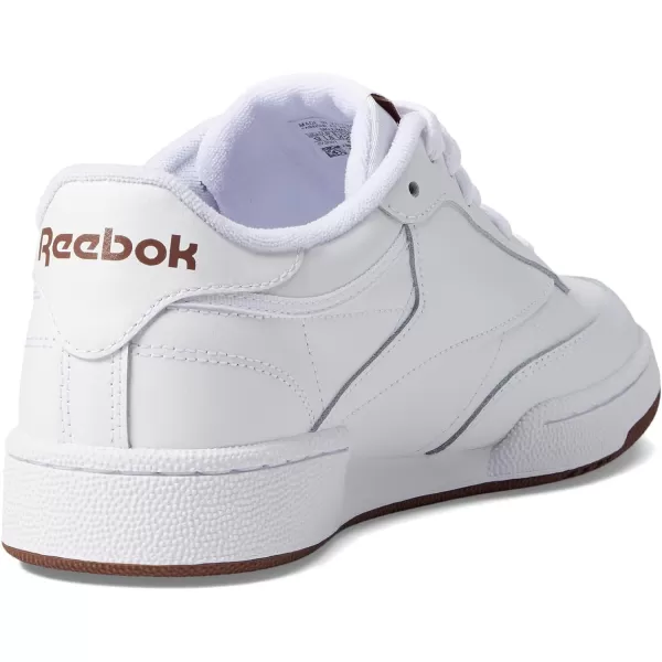 imageReebok Club C 85 Vintage Unisex SneakersWhiteTrail Brown