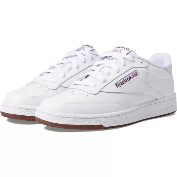 imageReebok Club C 85 Vintage Unisex SneakersWhiteTrail Brown