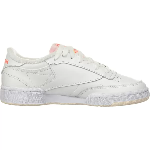 imageReebok Club C Womens Walking Shoe  WhiteCeramic PinkOrange Flare
