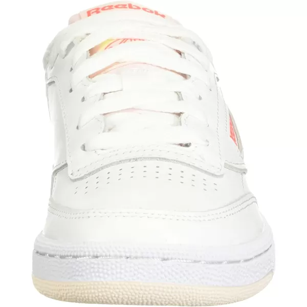 imageReebok Club C Womens Walking Shoe  WhiteCeramic PinkOrange Flare