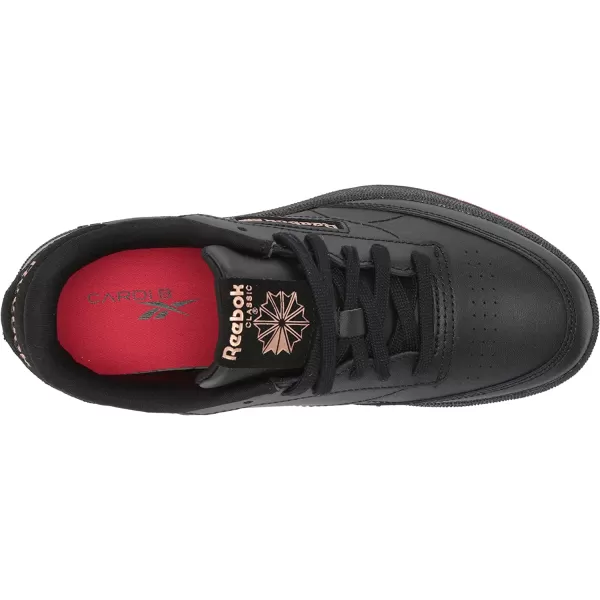 imageReebok Club Fashion SneakerBlackDynamic RedRose Gold