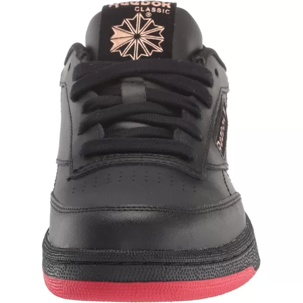imageReebok Club Fashion SneakerBlackDynamic RedRose Gold
