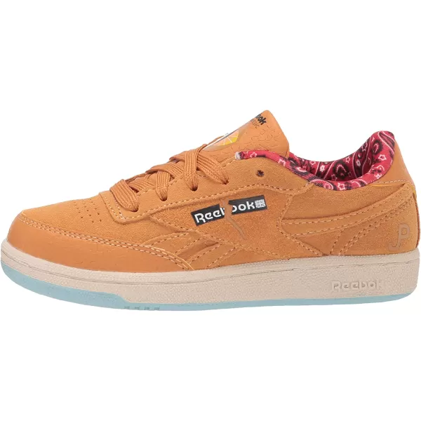 imageReebok Club Fashion SneakerJurassic ParkRich OchreDiffused BlueStadium Red