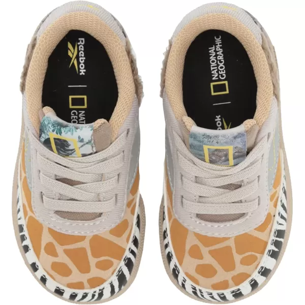 imageReebok Club Fashion SneakerNational GeographicOatmealSoft Camel