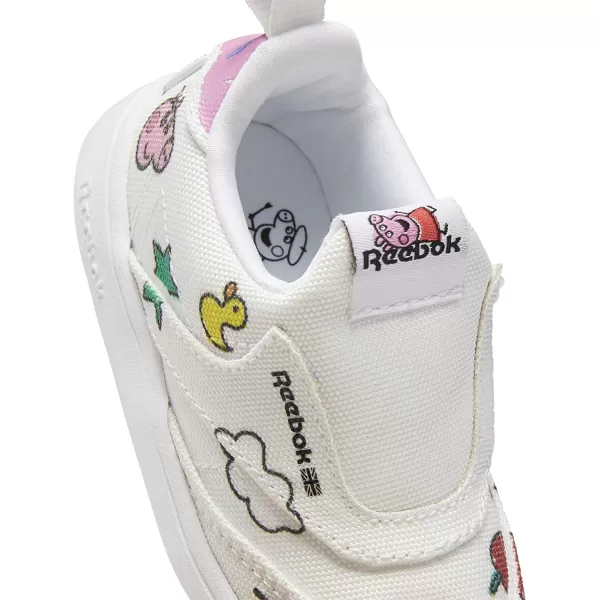imageReebok Club Fashion SneakerPeppa Pig PinkWhiteBlack