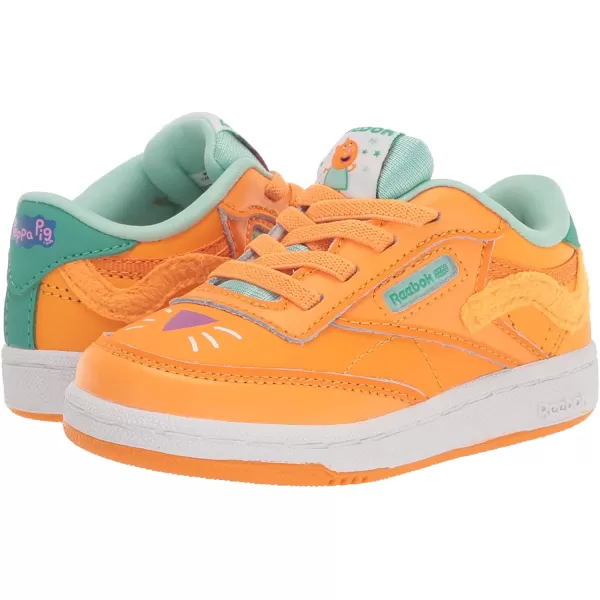 imageReebok Club Fashion SneakerPeppa PigMaximum OrangeTeal