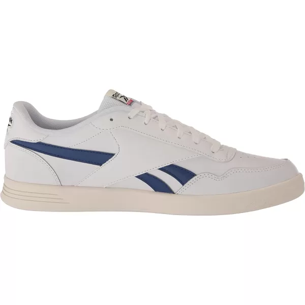 imageReebok Court Advance Sneaker  Unisex  Adult  WhiteChalkClassic Cobalt