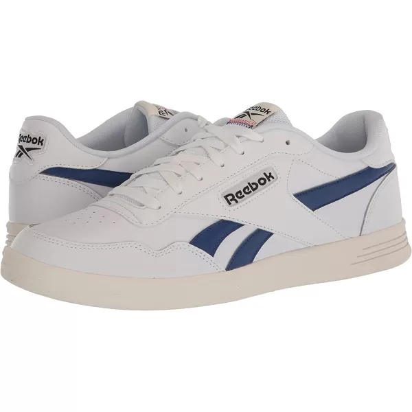 imageReebok Court Advance Sneaker  Unisex  Adult  WhiteChalkClassic Cobalt